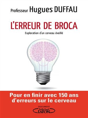 cover image of L'erreur de Broca